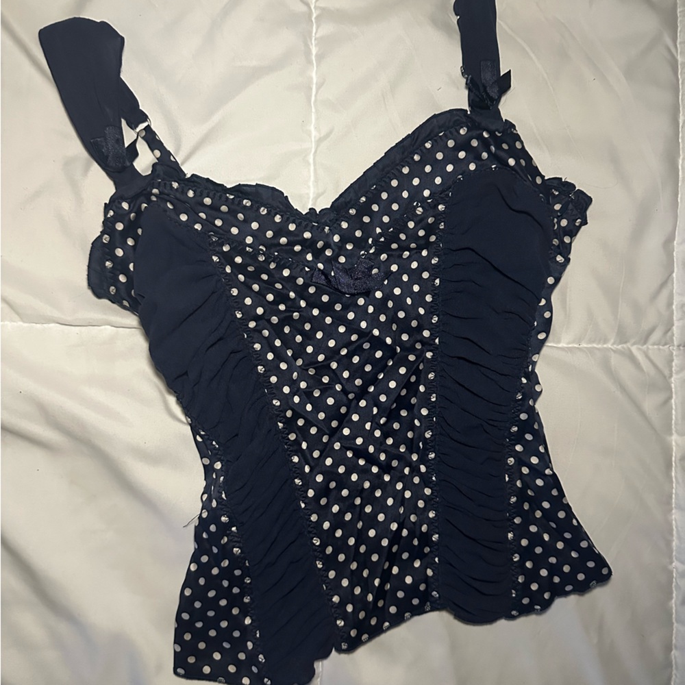 Bebe Satin Corset Top ✨